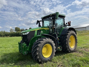 JOHN DEERE 7R 310 C-PRO TRAKTOR 50 KM FR.LYFT PTO John Deere 7R 310 TRAKTOR FR.LYFT  PTO  AUTOTRAC  710/75X42 MITAS SFT 620/75X30 MICHELIN AXIOBIB 
COMMANDPRO  AKTIVT STE  5 DUBB.UTTAG  VAGNSBROMS  LUFTBROMS 
M-RTK MODEM
...
MNR 28105
...
PRIS EXKL. MOMS: 2.595.000:-
...
Vi reserverar oss fr felskrivning. Kontakta alltid oss innan du ker och tittar, s vi kan skerstlla att maskinen finns p plats.
