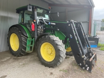 JOHN DEERE 6110RC AQ+ TRAKTOR John Deere JOHN DEERE 6110RC TRAKTOR TRIMA LASTARE 4.1P  420/70R28, 520/70R38 FIRESTONE 70%
2 DUBB.UTTAG
...
MNR 34515
...
PRIS EXKL. MOMS: 549.000:-
...
Vi reserverar oss fr felskrivning. Kontakta alltid oss innan du ker och tittar, s vi kan skerstlla att maskinen finns p plats.
