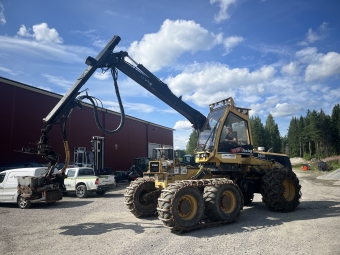 Skrdare Eco Log 560B med Log Max 5000 aggregat vrigt Eco Log 560B Skrdare Skrdaraggregat Log Max 5000
rsmodell 2005
Serienummer 2395
Vger 855kg