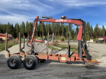 Skogvagn Patruuna 60 Patruna Skogsvagn 12t med Patruuna 60 