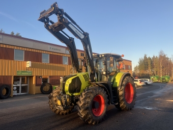 Claas ARION 660 CMATIC m lastare Claas ARION 660 CMATIC 