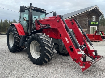 Massey Ferguson 7480 Med Lastare vrigt Massey Ferguson 7480 Dyna VT 