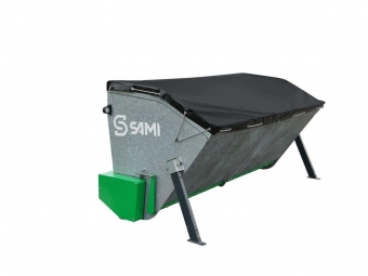 Sandspridare Sami SLH-2300 Sami Sandspridare SLH 2300 galvad. SLH-2300 sandspridare frn SAMI r designad fr effektiv spridning av granitgrus och r idealisk fr professionellt vgunderhll. Den galvaniserade versionen r srskilt utformad fr saltspridning, vilket gr den mngsidig och hllbar i olika vderfrhllanden.

Material och hllbarhet: Tillverkad av hgkvalitativt SSAB-stl och utrustad med slitstarka Hardox -plattor p spridningsaxeln, vilket garanterar lng livslngd.
Enkel pfyllning: Integrerad tiltcylinder gr pfyllning enkel utan behov av extra utrustning.
Precisionskontroll: Fldeskontrollventil mjliggr justering av spridningsaxelns hastighet fr optimal materialfrdelning.
Ltt att underhlla: Transmissionsmekanismen r skyddad av ett starkt hlje som enkelt kan tas bort fr underhll.
Med en kapacitet p 1450 liter och kompatibilitet med en rad olika lastare och traktorer, r SLH-2300 sandspridare ett plitligt val fr effektiv och hllbar vgunderhllning.

Priset avser maskin med svetsfste, fste tillkommer.
Se Nordfarms hemsida fr valbara fsten.

https://nfportalen.nordfarm.se/maskiner/entreprenad-gronyta/vagunderhall/snoredskap-fran-sami/vals-sandspridare-fran-sami/sjalvlastande-sandspridare/slh-serien/sami-sandspridare-slh-2300-galvaniserad.html