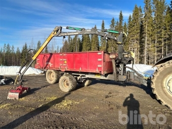 METSJ META X KRANVAGN 14TON vrigt METSJ META X KRANVAGN 14TON UPPDRAGSFRSLJNING
TIPPVAGN MED KRAN, MOHEDA M50, DALA-GRIP DGM20
EL-HYDR. KRANSTYRNING
FJRRSTYR VAJERVINSCH
HYDR. SPRIDARLM
BOGGIELIFT
STDBEN
RAMSTYRNING
FLLBARA LMMAR
HYDR. BROMSAR
HYDR. UTTAG BAK
SKOTNINGSSTTTOR/RISSTTTOR
LS-HYDRAULIK
RISGRIP
SLY/RIS-KLIPP
MAX LAST 21.000KG