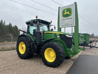 JD 7310R TRAKTOR, BEG/SRT496 John Deere 7310R 