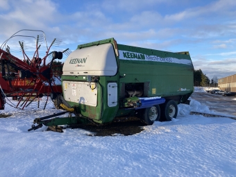 KEENAN MECH-FIBER 400 MIXERVAGN, BEG Keenan Mech-Fiber 400 