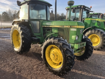 JD 3140 4WD TRAKTOR, BEG John Deere 3140 