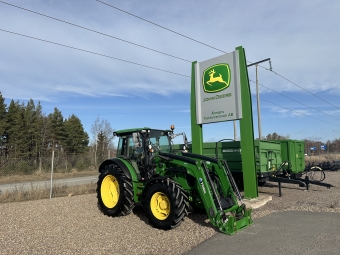 JD 5125R 4WD TRAKTOR M LASTARE, BEG John Deere 5125R 