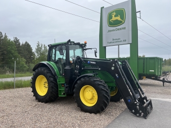 JD 6155M TRAKTOR M LASTARE, BEG John Deere 6155M 