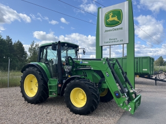 JD 6125M DEMO TRAKTOR, BEG John Deere 6125M 