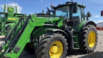JOHN DEERE 6145R AP TRAKTOR John Deere 6145R FT4 TRAKTOR 710/60X38 VF CA 50%  600/60X28 VF CA 95%  PANORAMATAK  AP  ISOBUS
3DV. UTTAG BAK  LS  HYDR. BROMS  GPS  SF 6000  SEKTIONSKONTROLL
FRAMAXELFJDRING  HYTTFJDRING  TRIMA 5.1 FRONTLASTARE
...
MNR 21865
...
PRIS EXKL. MOMS: 960.000:-
...
Vi reserverar oss fr felskrivning. Kontakta alltid oss innan du ker och tittar, s vi kan skerstlla att maskinen finns p plats.
