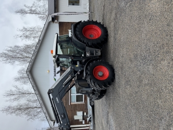 Traktor Fendt 415 Vario vrigt Fendt 415 Vario med quicke Q56 