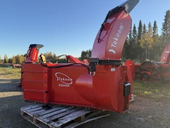 Snslunga Tokvam 252 HSA med Hydr. riktningsklaff Tokvam 252 HSA Demo