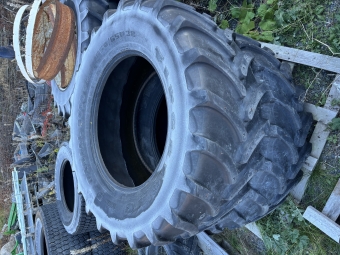 Däck Firestone 650/65R38 dubbade 2st Firestone Dubbade däck 