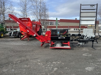 Japa vedmaskin 365 PRO Road JAPA 365 PRO road Vedmaskin Säljuppdrag
Denna maskin säljes för kunds räkning utan garanti.
För mer info kontakta din säljare.
Stocklyft
6-dels
Spånsug