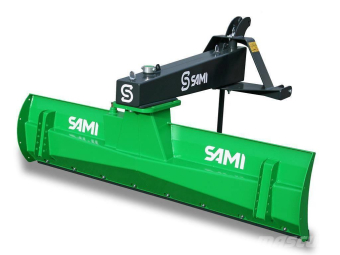 Schaktblad SAMI 250-63 med 3-punktfäste Sami 250-63 Schaktblad snöblad med hydraulisk sväng 
De bakmonterade schaktbladen från Sami skrapar både grus och snö på ett effektivt och användarvänligt sätt.

250-63 är ett schaktblad som passar traktorer med en effekt på 60-100 hk. I denna kampanjmodell kan bladet manövreras hydrailiskt från traktorns hytt. Det är kostnadseffektivt och har en arbetsbredd på 2450 mm och en höjd på 630 mm.

Arbetsbredd, mm 2450
Fäste 3-punkt kat II
Höjd, mm 630
Typ av slitstål Slätt
Sväng av bom Mekanisk
Vikt, kg 367
Vändbart blad, 360° Hydraulisk