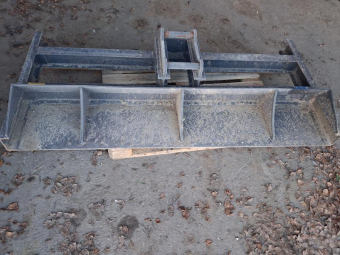 AVJÄMNINGSBALK S40 MED SKOPA 2000MM Övrigt AVJÄMNINGSBALK S40 MED SKOPA 