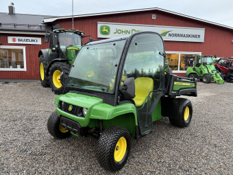 Gator John Deere TE 4X2 Electric med hytt & dörrar John Deere TE Gator El-driven Deluxe hytt 
* Frontruta
* Bakruta
* Dörrar
Drag med kula
Nya batterier