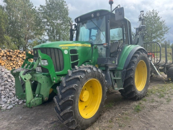 JOHN DEERE 6330 PQ+ TRAKTOR FR.LYFT John Deere 6330 PQ+ TRAKTOR FR.LYFT JOHN DEERE 633 LASTARE  JD HYDR.SATS  FR.LYFT 
3 DUBB.UTTAG  LUFTSÄTE  VAGNSBROMS
...
MNR 39259
...
PRIS EXKL. MOMS: 415.000:-
...
Vi reserverar oss för felskrivning. Kontakta alltid oss innan du åker och tittar, så vi kan säkerställa att maskinen finns på plats.

