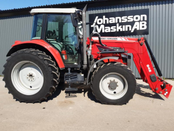MF 5455-4 DYNA 4 T3 MF 946 LASTARE Övrigt Massey Ferguson 5455 460000 ex moms
MF 946 Lastsare Euro/Sms 3-e funk dämpare
540/65R38 440/65R28 
3x dubbelverkand uttag bak
hydralisk utsjut hitchkrok
Hydrualisk Släpvagns broms
Dubbel pump OC100l/min
540/1000 Pto
Extra säte