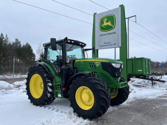 JD 6155R 4WD TRAKTOR, BEG/TDJ57E, FÖRSÄLJNINGSUPPDRAG John Deere 6155R 