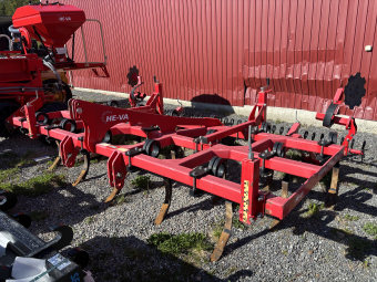 Triple-Tiller He-Va Airy 4 m m/fjäderpinnar trepunkt buren HE-VA Triple Tiller Airy 4M 