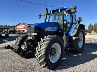 Traktor New Holland TM190 med frontlyft/PTO New Holland TM 190 med frontlyft PTO 