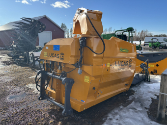 Halmrivare Lucas Raptor Telehandler SBM-fäste demo Lucas Raptor Telehandler Demo Demokörd
Lucas Halmrivare Raptor Telehandler SBM
CE010-400 Elkontroll "Intuitive PRO"
00000-001 Fäste SBM
V60732-750 Extra manöverpanel för bottenmatta och bakdörr