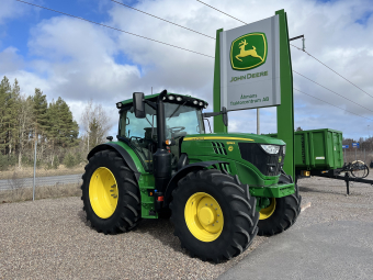 JD 6155R 4WD TRAKTOR, BEG/TDJ57E, FÖRSÄLJNINGSUPPDRAG John Deere 6155R 