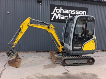 WACKER NEUSON ET 18 MINIGRÄVARE Övrigt WACKER NEUSON ET 18 MINIGRÄVAR Power tilt S30
3x skopor