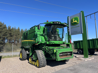 JD T670 SKÖRDETRÖSKA, BEG John Deere T670i 