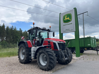 MF 8S 305 DYNA VT TRAKTOR, BEG Massey Ferguson 8S 305 Dyna VT 