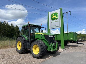 JD 7250R TRAKTOR, BEG John Deere 7250R 