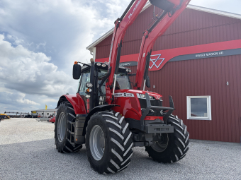 MF 6718 T5 D6 EX FL4323 sms Massey Ferguson MF 6718 Ex Dyna-6 Mycket fin  180 hp Traktor med Lastare.endast 2119 timmar
Alla service gjorda vid Imago,endast en ägare,
4 dubbelverkande urtag bak , Dyna-6 låda autoväxling 
Gps förberedd, snabb styrning, Fritt Oskarshanm eller Nynäshamn
Ring eller maila Tobias eller John 0498-654505 eller 0498654508
Pris 995000 kr ex moms
