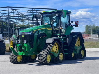 JD 8RX 370 TRAKTOR, BEG/LBJ82U John Deere 8RX 370 