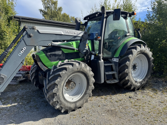 DEUTZ TTV 610, LASTARE Deutz-Fahr TTV 610 OBS!!! NYTT PRIS!! obs SÅLD  P-O 2019-07-19
Steglös Deutz med ZF lådan, stora chassiet. med mycket utrustning, Frontlyft PTO  
855 000:- ex moms
Ring för mer info, 070-5727275