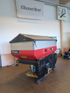 KVERNELAND EXACTA CL SPRIDARE Kverneland EXACTA CL SPRIDARE EXACTA-CL 1100 HYDR, IM TELLUS PRO IM POWER,
LED VÄGBELYSNING ISO, SPRIDNINGSKIT 27/28M, 
TRIMFLOW/EXACTLINE H 1100/1300, BEHÅLLARFÖRHÖJNING 500L,
PRESSENNING 13001 GRÅ